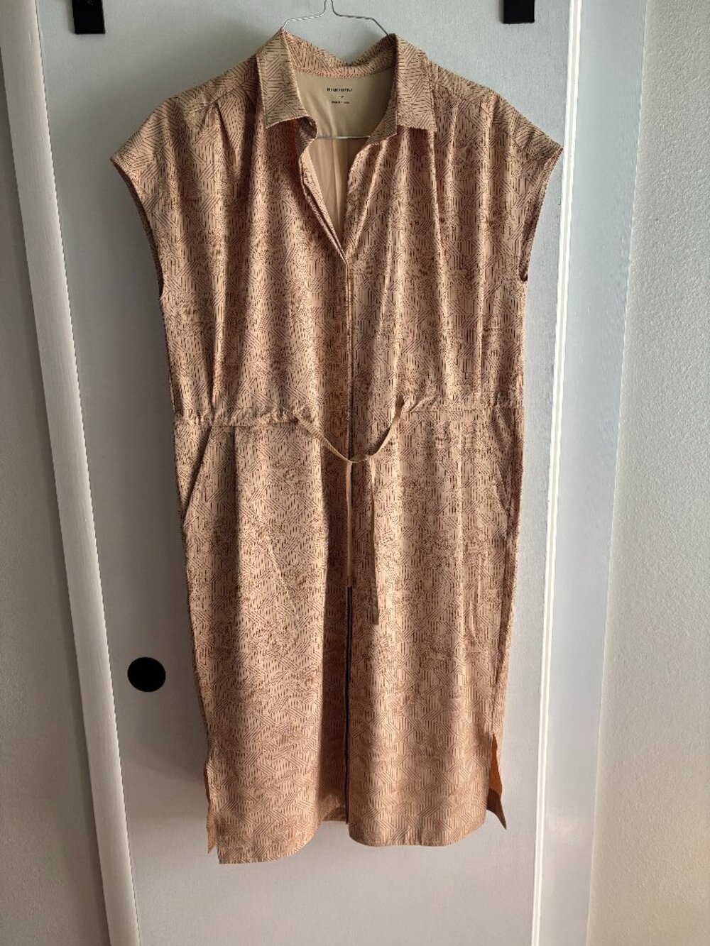 Womens Sun Up Active Shirt Dress Midi